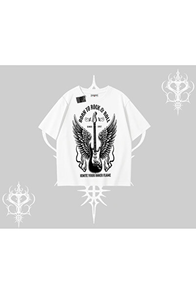 Tarzsokak Υπερμεγέθες T-shirt: Γεννημένος για να ροκάρεις, Κληρονομιά Αιώνιας...