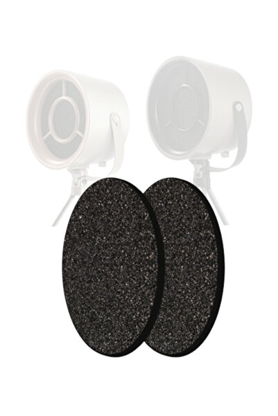 algoshop Set of 2 carbon filters for portable hood, removable, washable, diameter 16.5 cm