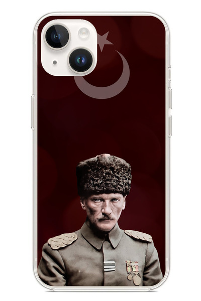 TechTree حافظة سيليكون متوافقة مع هاتف iPhone 14 PLUS Moon Star ورئيس القائد ...