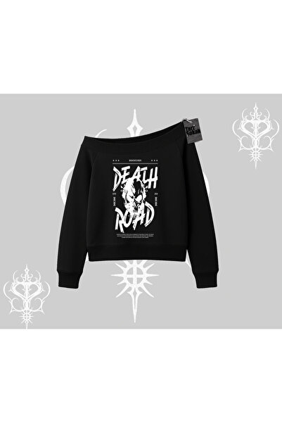 Tarzsokak Φούτερ με λαιμόκοψη καγιάκ Death Road Memento Mori Street Manifest