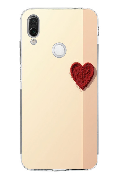 TechTree حافظة سيليكون متوافقة مع هاتف Redmi Note 7-7 PRO ذات خلفية كريمية وق...