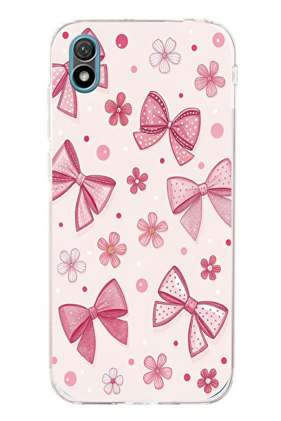 TechTree حافظة سيليكون لهاتف هواوي Y5 2019 - متوافقة مع Honor 8S، وردية اللون...