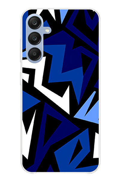 TechTree حافظة سيليكون متوافقة مع هاتف سامسونج جالاكسي A25 حديثة باللون الأزر...