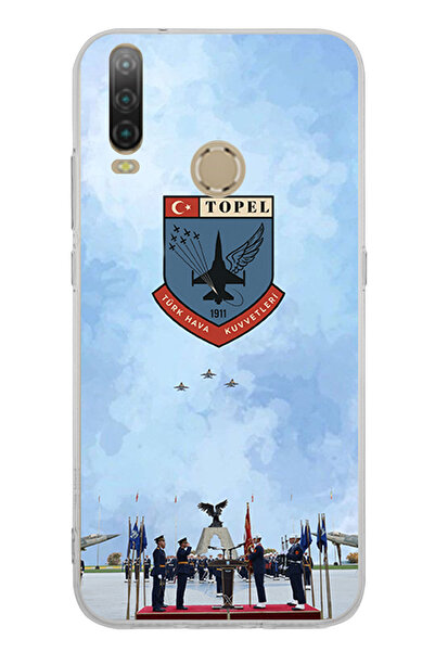 TechTree حافظة سيليكون متوافقة مع القوات الجوية التركية مطبوع من جنرال موبايل GM 10