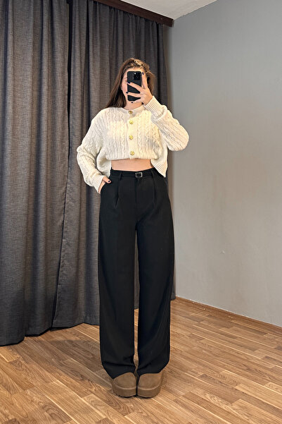 Sorridi High Waist Premium Fabric Palazzo Pants