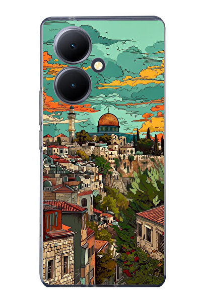 TechTree حافظة سيليكون متوافقة مع هاتف Vivo V29 Lite 5G من فلسطين الحرة وقبة ...