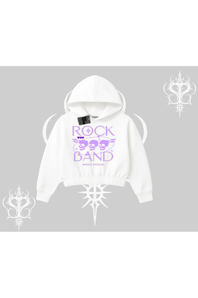 Tarzsokak سترة قصيرة بغطاء للرأس من روك باند ستريت نويس كالتشر