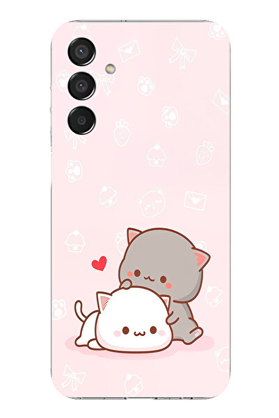 TechTree حافظة سيليكون متوافقة مع هاتف سامسونج جالاكسي M15، لطيفة وريموتيكية،...