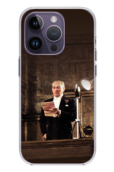 TechTree حافظة سيليكون متوافقة مع هاتف iPhone 14 PRO MAX متوافقة مع خطاب مجلس...