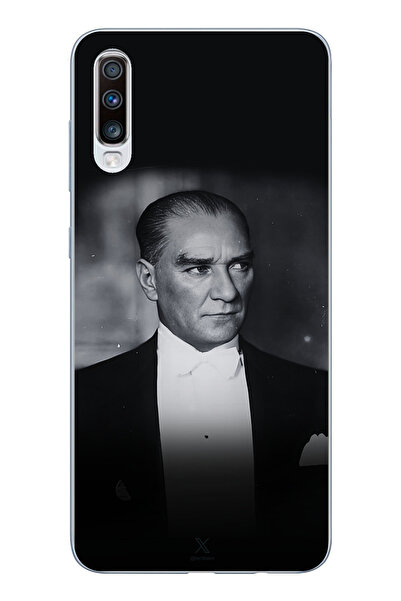 TechTree أناقة ورقيمة متوافقة مع هاتف سامسونج جالاكسي A50-A30S: حافظة سيليكون...