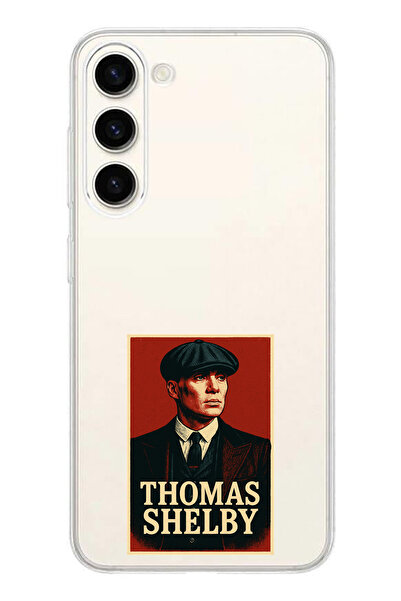 TechTree حافظة سيليكون متوافقة مع هاتف سامسونج جالاكسي S25 بلس من توماس شيلبي مطبوع