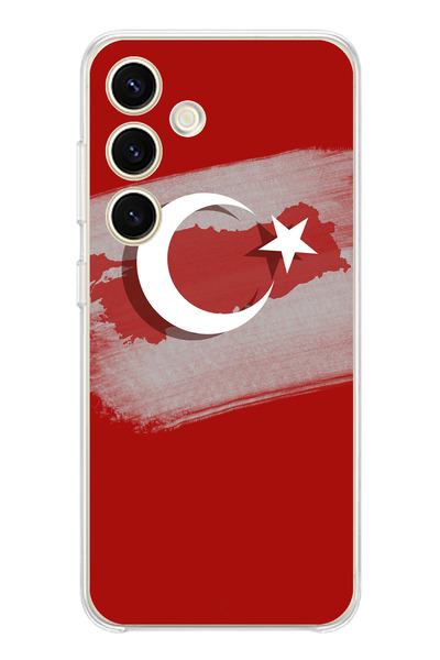 TechTree حافظة سيليكون متوافقة مع هاتف Samsung Galaxy S24 تفصيلية عن خريطة تر...