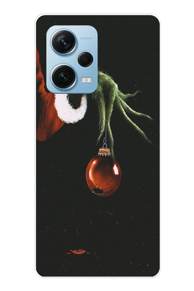 TechTree حافظة سيليكون متوافقة مع هاتف Redmi Note 12 PRO 5G باللون الأخضر وكر...