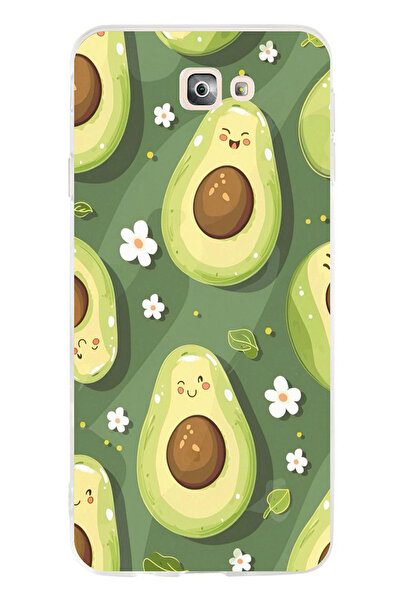 TechTree حافظة سيليكون متوافقة مع هاتف سامسونج جالاكسي J7 برايم باللون الأخضر...