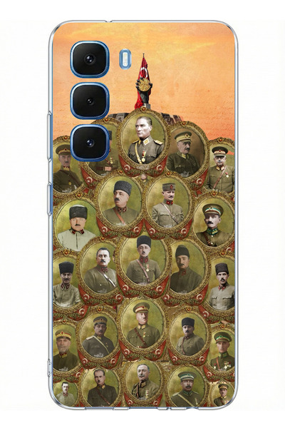 TechTree حافظة سيليكون متوافقة مع هاتف Infinix Hot 60-60i تتوافق مع أتاتورك و...