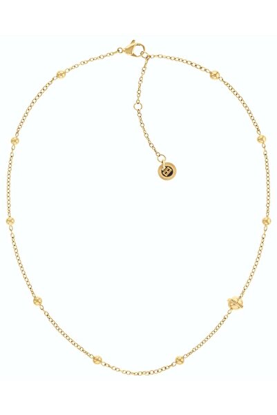 Tommy Hilfiger Women's Chain Necklace with Metallic Orbs