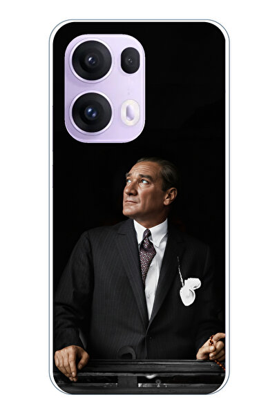 TechTree حافظة سيليكون متوافقة مع هاتف OPPO Reno 13 PRO من Ufka Lider Ataturk...