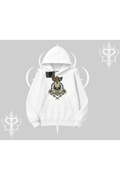 Tarzsokak Φούτερ με κουκούλα Σπαθοφόρος Ιππότης Κρανίο Αδύνατο Κώδικας του Δρ...