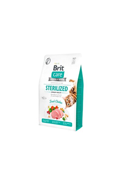 BRETT بريت طعام جاف للقطط المعقمة للعناية بالمسالك البولية 2kg