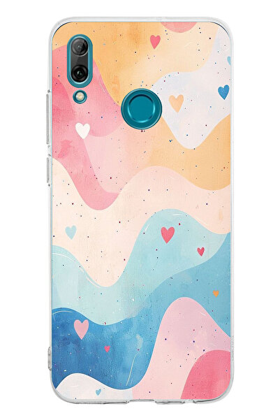 TechTree حافظة سيليكون متوافقة مع هاتف هواوي بي سمارت 2019 بألوان باستيل وممو...