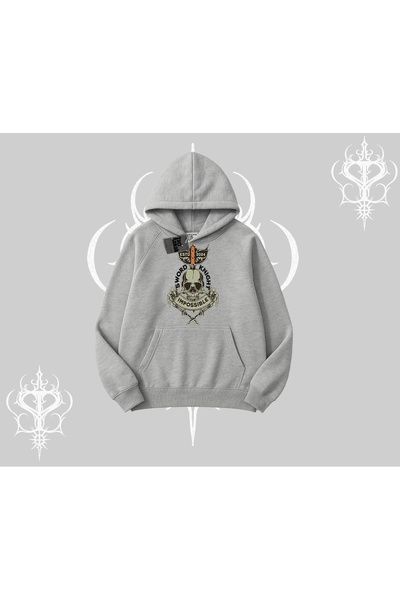 Tarzsokak Φούτερ με κουκούλα Σπαθοφόρος Ιππότης Κρανίο Αδύνατο Κώδικας του Δρ...