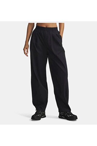 Under Armour 6007027-001-UA Unstoppable Woven Siyah Lastikli Bel Normal Düz K...