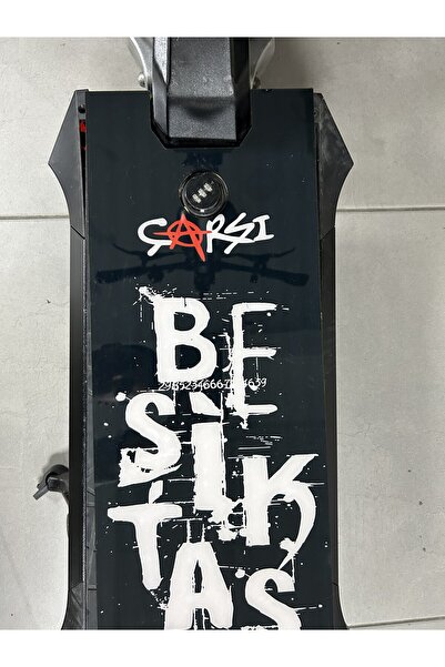 bisiklet dünyam Onvo RX4 Scooter Uyumlu Pleksi Tabanlık / Yapışkanlı Deck 2.8...