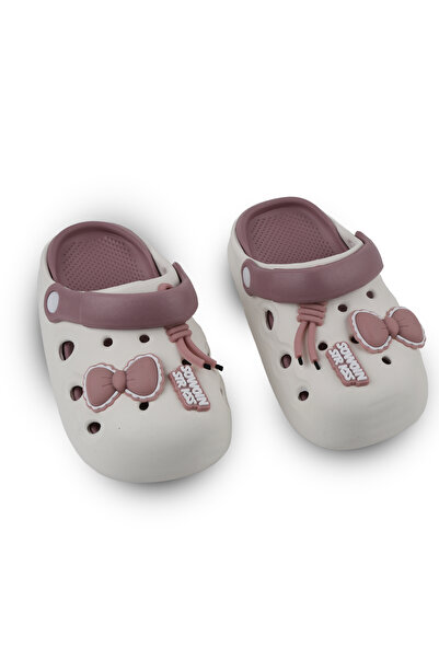 TOOBACO Clogs with a back strap and childish stickers