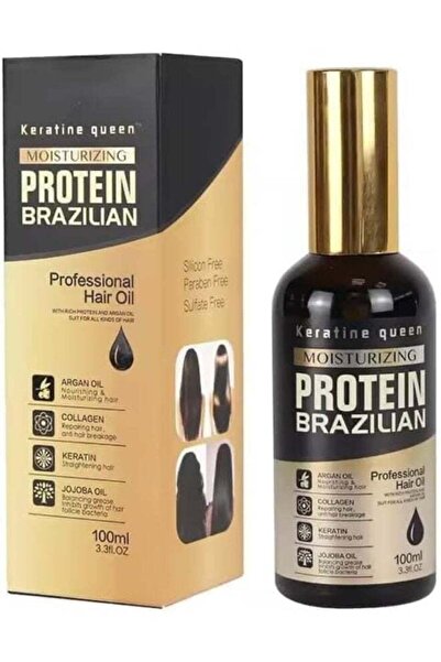 Keratine queen سيروم بروتين مرطب للشعر البرازيلي الداكن 100 مل