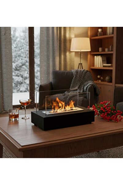 Ateşbaz Art Kanyon Mini Bioethanol Şömine