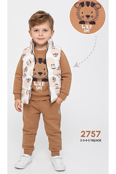 Name Baby Băiatul Leul cu imprimeu Gonflabil set cu vestă Seturi NEL-2757