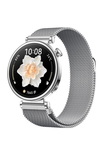 Novatis Huawei Gt 6 41mm /Huawei Gt 5 41mm /Huawei Gt 4 41mm Uyumlu 18mm Meta...