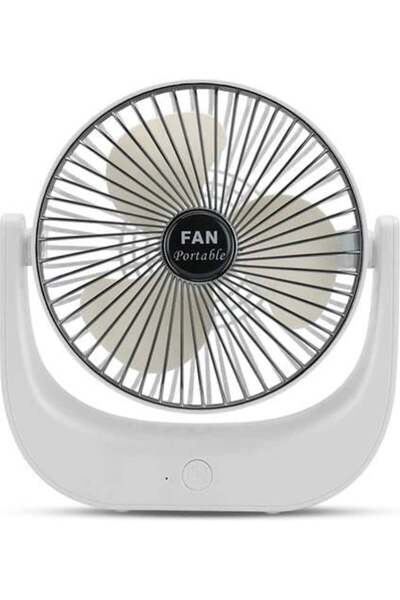 TelkurTeknoloji Cullera F138 FAN6 3 KADEMELİ YÜKSEK HIZLI ŞARJLI MASA FANI