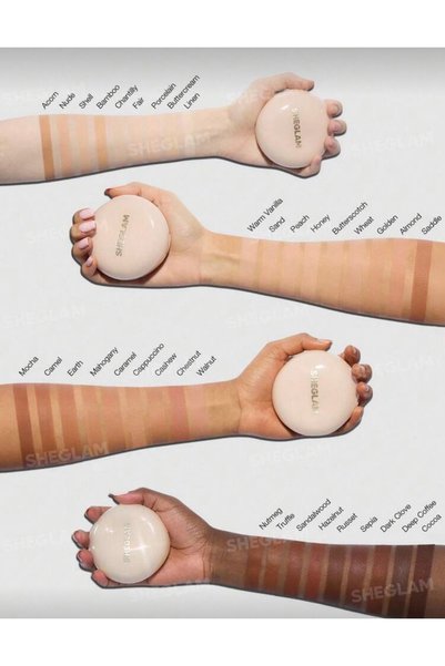 SHEGLAM Lock & Go Long-Lasting Cream Foundation –Sand
