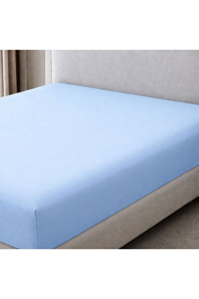 BEYAZTOPTAN ملاءة سرير مطاطية مزدوجة عالية الجودة مصنوعة من القطن بنسبة 100%