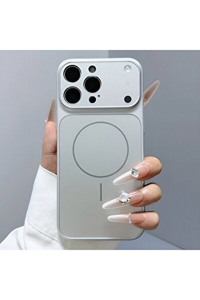 KumOziShop iPhone 11 ProMax Uyumlu MagSafe Özellikli 17 Görünümlü Kamera Koru...