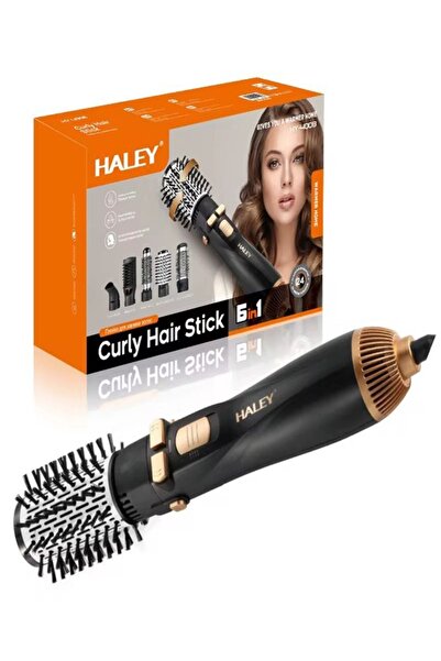 OEM HALEY Perie Electrica Curly Hair Stick 6in1, Ioni Negativi, 6 Accesorii, ...