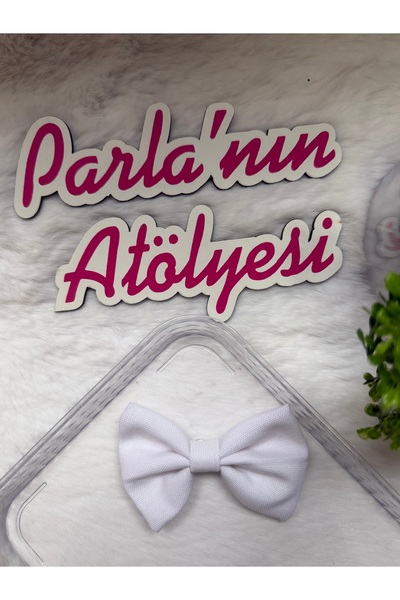 SOFT Затискач для волосся з великим бантиком для дівчаток