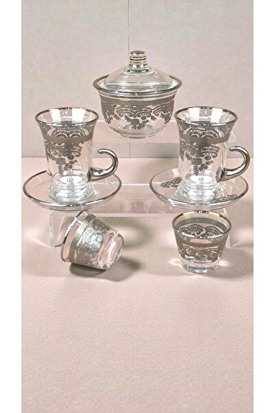 AR HOME 50 PCS GLASS TEA+CAWA SET