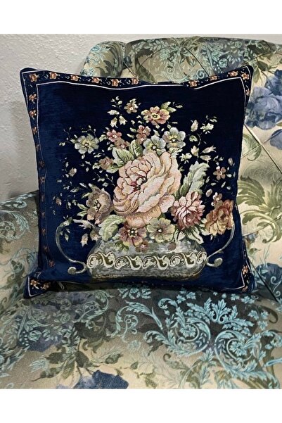 MYHOMEGOBLEN غطاء وسادة منسوج من شونيل 45x45