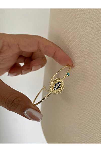 ATELİER TUĞBA سوار ذهبي رفيع BLK164 نازار جوناي