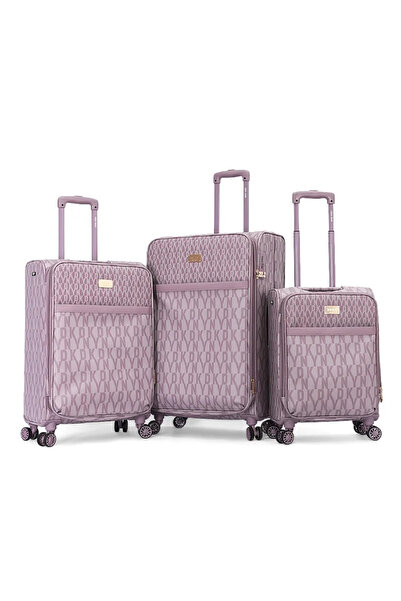 Dkny 3-Piece Soft Luggage Set with Spinner Wheels