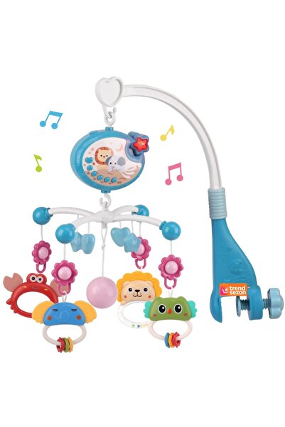 Teno Mobil albastru pentru bebeluși