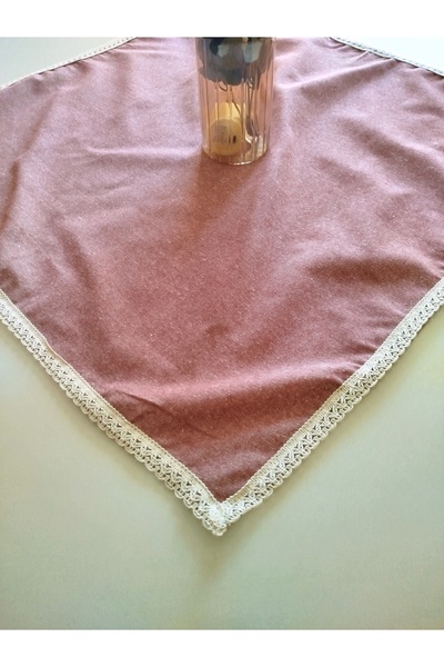 denizli hatırası Organic Natural Linen Cotton Soft Easy Ironing Cream Guipure Tablecloth