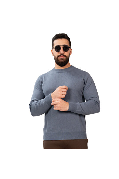 Giordano Men’s Mock Neck Jersey Knit Relaxed Fit Sweater