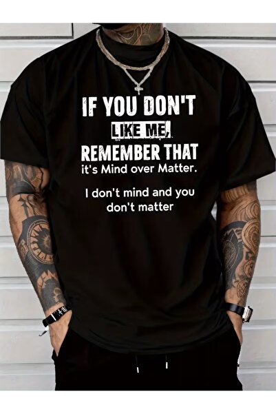 4desire.ro Tricou barbati IF YOU DONT Ink, Classic Regular Fit, Bumbac 100%, Vegan Approved