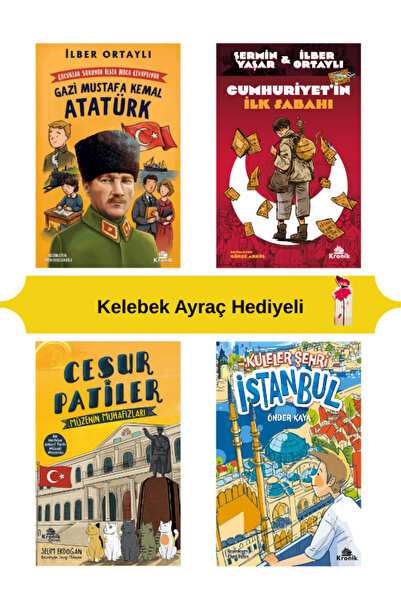 Kronik Kitap Çocuklar Soruyor İlber Hoca Cevaplıyor Gazi Mustafa Kemal Atatür...