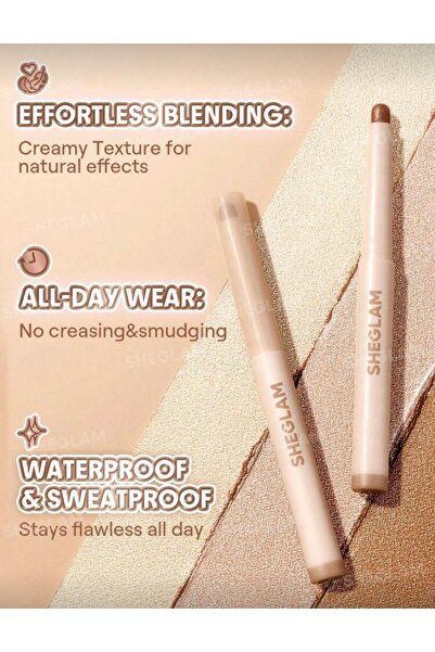SHEGLAM Creamsicle Göz Farı Kalemi - (Creamsicle Eyeshadow Stick)