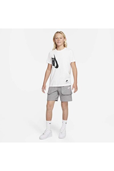 Nike Sportswear Club Cargo Children's Gray Shorts
