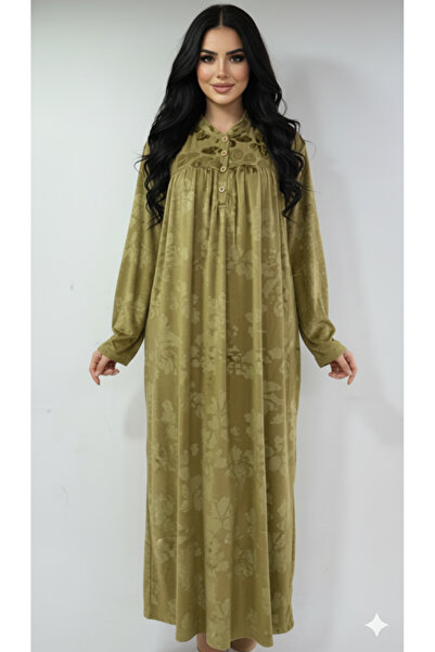 TIPTOPKSA Plus size green velvet shirt